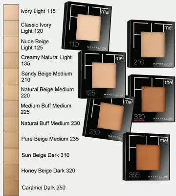 Maybelline Fit Me! Powder Makeup Choose Your Formulation & Color • $8.99