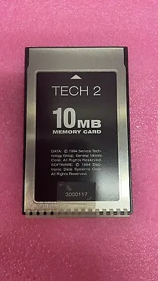 Gm Tech 2 10mb Card • $144.99