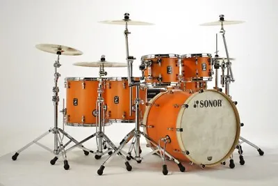 Sonor Birch Infinite Shell Pack In Vintage Amber. Rare Kit For SQ1 Or SQ2 Buyer • $4047.81