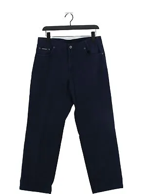 Yves Saint Laurent Men's Jeans W 34 In; L 30 In Blue 100% Cotton Wide-Leg • £30.40