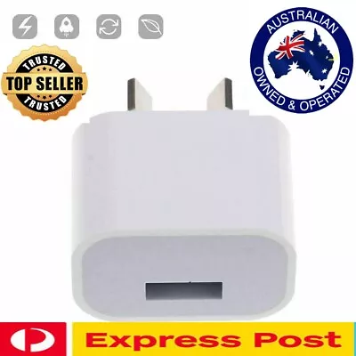 $16.90 • Buy ORIGINAL 5W USB Wall Charger Power Adapter For IPhone 6 7 8 X XS XR Max IPad