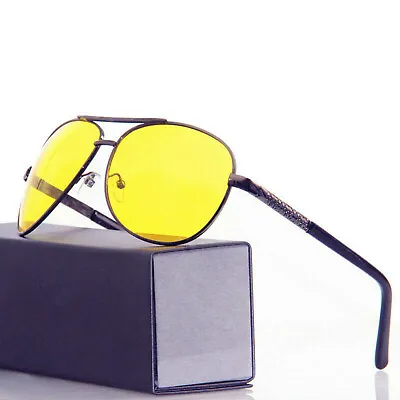$19.79 • Buy Mens Day Night Vision Driving Glasses Polarized Sunglasses UV400 Outdoor Eyewear