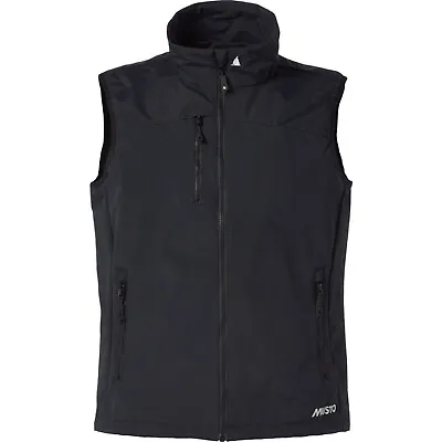 MUSTO MENS BLACK SARDINIA BR1 BREATHABLE GILET BODYWARMER MEDIUM SB0121 Rrp£125 • £69.99