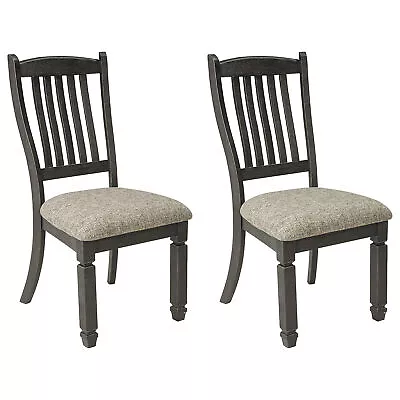 Signature Design By Ashley Tyler Creek Upholstered Dining Chairs (2) Black • $180