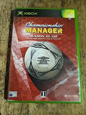 Championship Manager Season 01/02 (Microsoft Xbox 2002) Complete With Manual  • £16.99