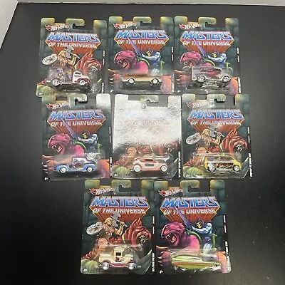 2011 Hot Wheels Masters Of The Universe - Complete Set Of 8 - Diecast - New • $89.99