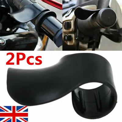 2Pcs Motorcycle Cruise Control Throttle Assist Wrist Rest Aid Grip Universal Ver • £3.35