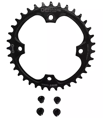 Praxis Works EMTB Steel Chainring 36t 104BCD 4-Arm 10-12 Speed Black With Bolts • $19.99