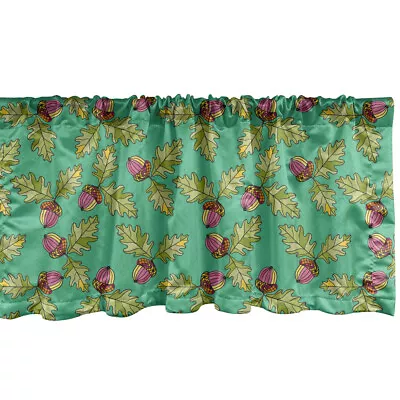 Forest One Panel Valance Jungle Acorns And Oak Leaves • £20.99