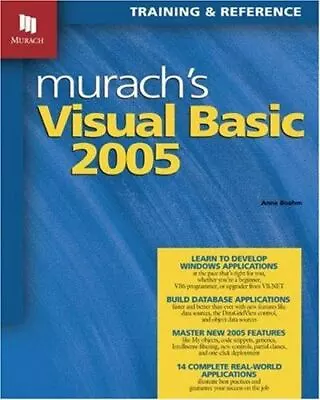Murach's Visual Basic 2005 By Boehm Anne • $4.99
