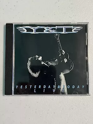 Y&T “Yesterday & Today Live” CD  - Metal Blade - Disc In Near Mint Condition • $9.99