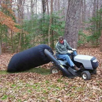 $47.27 • Buy Lawn Tractor Leaf Bag Riding Mower Grass Sweeper Rubbish Bag Cleanup Garbage New
