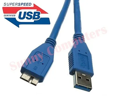 $10.91 • Buy Premium Cable For Seagate Backup Plus 5TB USB 3.0 Portable External Hard Drive