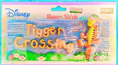£17.80 • Buy Tigger Crossing - Henri Studio 3d Disney Happy Signs - Indoor Outdoor Sign