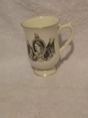 QUEEN VICTORIA Diamond Jubilee Commemorative MUG 1837-1897 Crown Staffordshire • £6