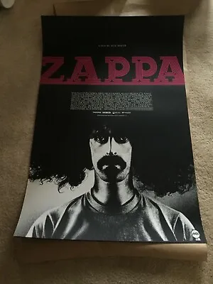 Frank Zappa Screenprint Poster Rob Jones Mondo 24x36 Signed Numbred • $124.99