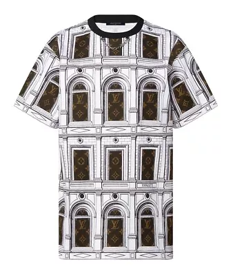 Louis Vuitton Fornasetti Collection Architecture T-Shirt Size LO New Authentic • $1500