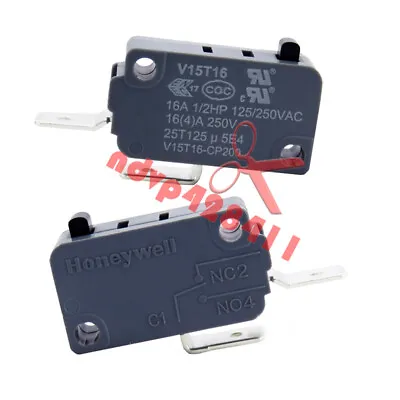 5PCS New Honeywell V15T16-CP200 16A Micro Limit Switch • £16.36