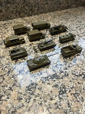 DBGM ROCO Truck Tank Lot Ho Scale Military Miniature Lot 1/87 FREE SHIPPING!!!! • $40