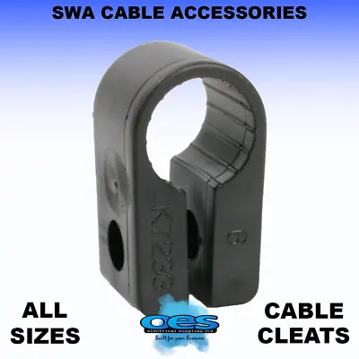  Swa Cable Clips Armoured Cable Single Fixing Cleats Wraparound (per 100)  • £4.39