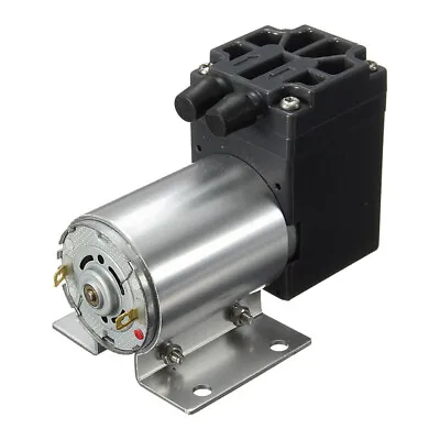 DC 12V Miniature Vacuum Pump Suction Pump 5L/min 120kpa With Holder Accessory • $24.08