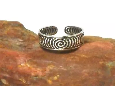 Adjustable TOE RING Sterling Silver 925 - Gift Boxed! • $11.99