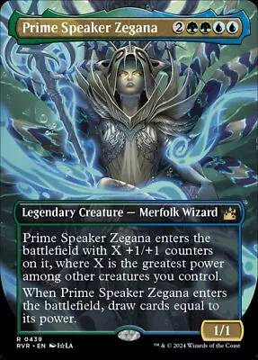 MTG Magic The Gathering Prime Speaker Zegana (439/497) Ravnica Remastered NM • $1.95