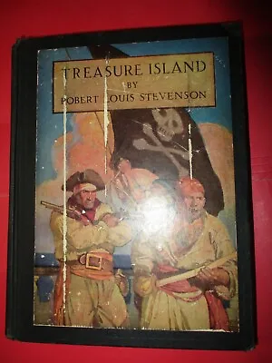 Treasure Island By Robert Louis Stevenson Scribner's 1911 N. C. Wyeth Hardcover • $49.99