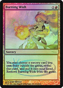 MTG - Burning Wish - Foil DCI Judge Promo Judge Rewards Promos • $41.24