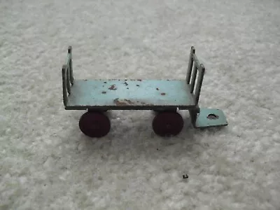 ODD Vintage 1960s Metal Airplane Baggage Cart 3  Long • $19