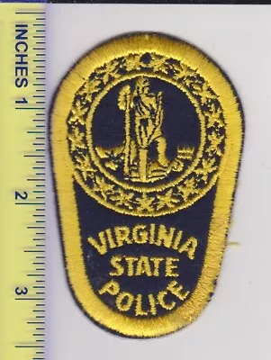 US Virginia Police Patch Virginia State Police Small • $1.59