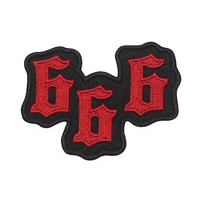 Devil 666 Movie Patch Embroidered Iron On Sew On Patch Badge For Clothes  • $4.99