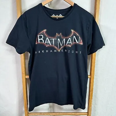 Batman Arkham Knight Shirt Mens Medium Black Video Game Short Sleeve • $9.95