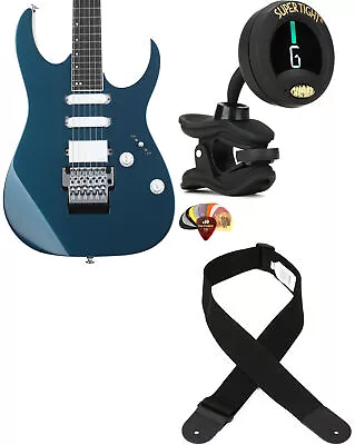 Ibanez RG5440CDFM + Snark ST-8 + Dunlop PVP101 + Levy's M8POLY-BLK Value Bu • $2233.96