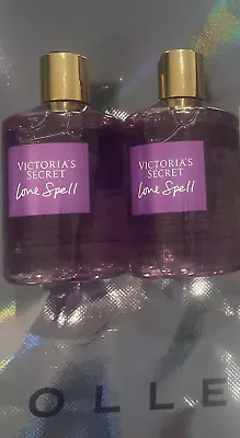  VICTORIA'S SECRET LOVE SPELL BODY WASH 10 OZ  LOT OF 2  And Free 🎁 Gift • $27