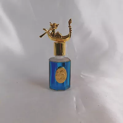 Venezia Small Multi Color Glass Perfume Bottle With Gondola Stopper # 22368 • £10.57