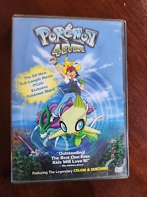 $10 • Buy Pokemon 4Ever (DVD, 2003) Ash Ketchum PIKACHU