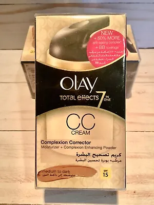 OLAY Total Effects 7-in-1 CC Cream Anti-Aging Complexion Corrector Medium-Dark • $29.99