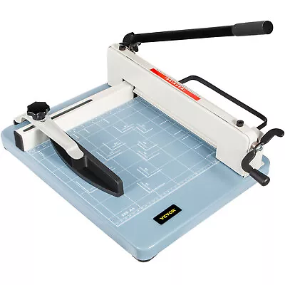 VEVOR Paper Cutter Guillotine 12  A4 Commercial Heavy Duty Stack Paper Trimmer • $109.69