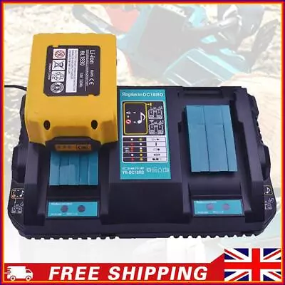 Dual Port Charger 18-14V Smart Car Charger 3A Charger Replacement For Makita 18V • £31.55