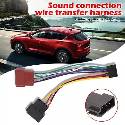 Car Stereo Radio 16 Pin ISO Wiring Harness Loom Connector For KENWOOD Head Unit • $8.90