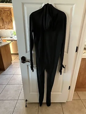 Adult XXL Morph Suit Black Morphsuit  Halloween  • $25