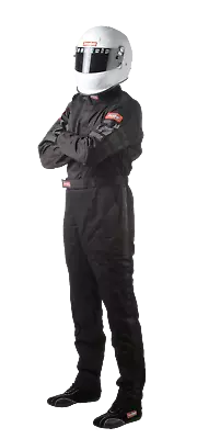 RaceQuip One Piece Single Layer Racing Driver Fire Suit SFI 3.2A/1 2XL Black  • $139.95