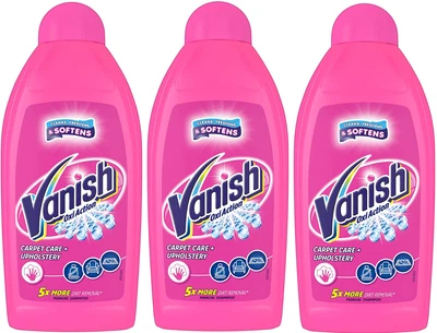 £8.50 • Buy 3 X Vanish Clean & Fresh Hand Carpet Shampoo Cleanser 450ml