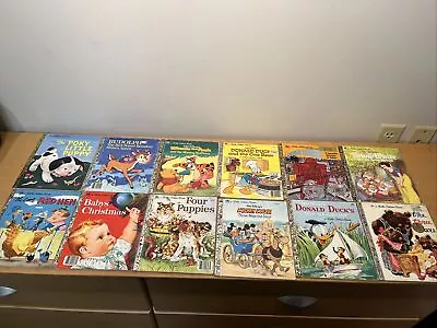 Vintage Little Golden Books - Lot Of 12 • $14.99