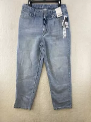 Original Use Relaxed Straight Leg Blue Jeans Men's 34Wx30L Blue Acid Wash Denim • $14.52