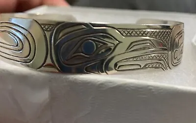 Sterling Silver Haida Bracelet By Derek White • $300