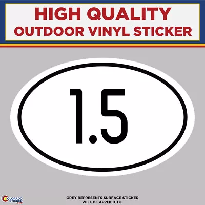 1.5 Marathon High Quality Vinyl Stickers • $3.50