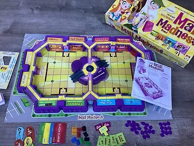 Mall Madness 2004 Game Milton Bradly Ages 9+ Retro Board Game Working + Complete • $29.74