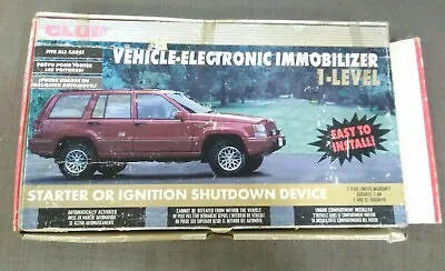 The Club E00270 Universal Vehicle Electronic Anti-theft Immobilizer Kit 1-Level • $11.89